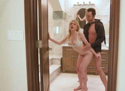 Anh nhân viên quảng cáo và em gái ở nhà một mình đang thẩm du - JAV HD Video | Javhay