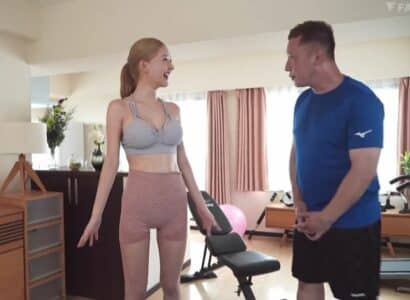 Ướt đẫm mồ hôi với nữ PT Gym riêng tại nhà - JAV HD Video | Javhay