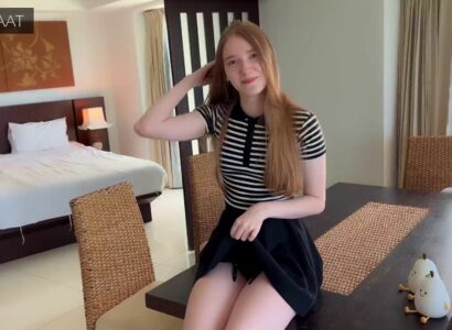 Anh chàng du lịch một mình gạ nữ nhân viên môi giới khách sạn xinh đẹp - JAV HD Video | Javhay