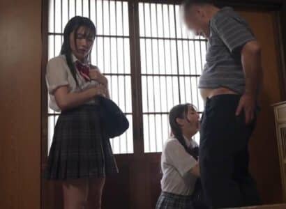 Lão già lên mạng tìm được 2 em nữ sinh hám tiền ngon vc - JAV HD Video | Javhay